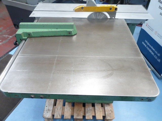 Sawing/Wadkin SP12 Sliding Panel Saw Bench
