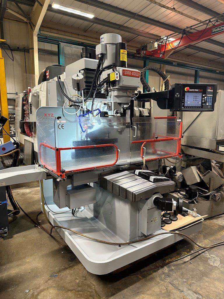 Bed Type Milling/Used XYZ ProtoTRAK SMX4000 CNC Bed Mill (4326)