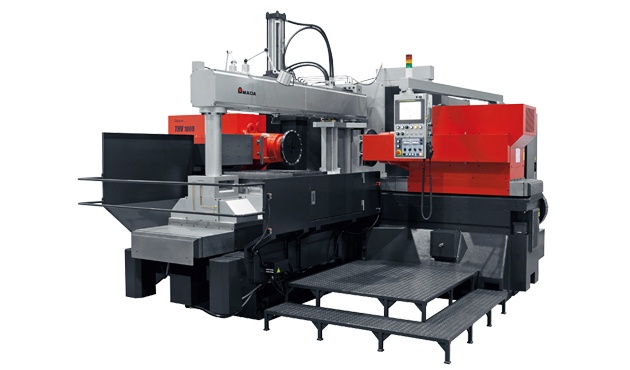 Conical Broaching/Amada THV1000 Double Headed Milling Machine