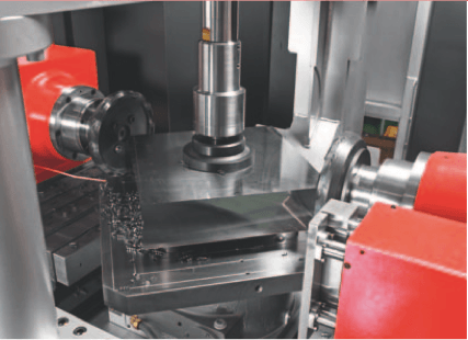 Conical Broaching/Amada THV1000 Double Headed Milling Machine