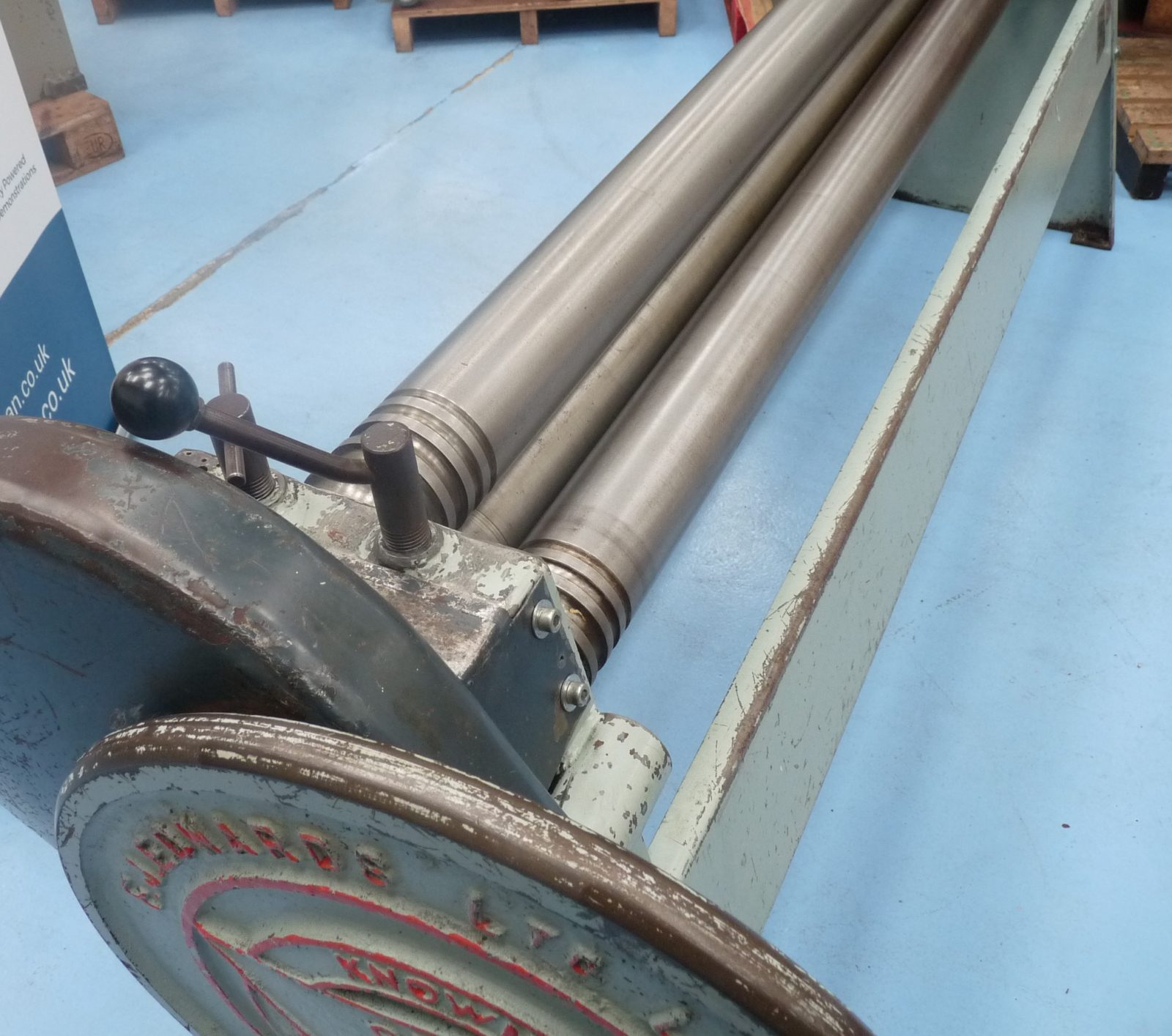 Roll Forming/Edwards 2030 x 100mm Heavy Duty Hand Operated Bending Rolls