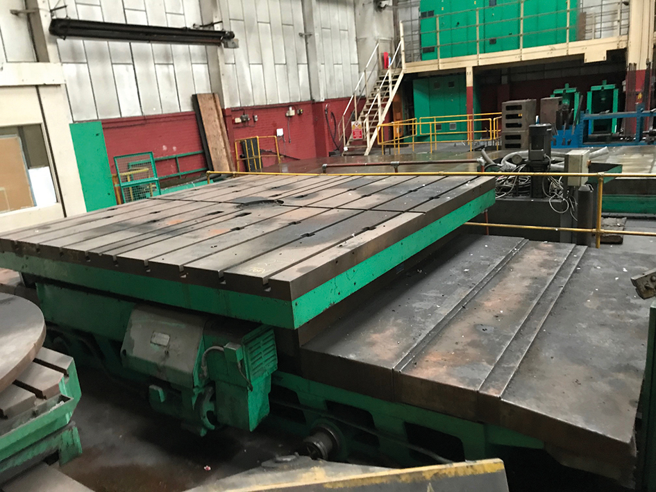 Rotary Tables/Heavy Duty Powered Rotary Tables with Slide Movement Feeds