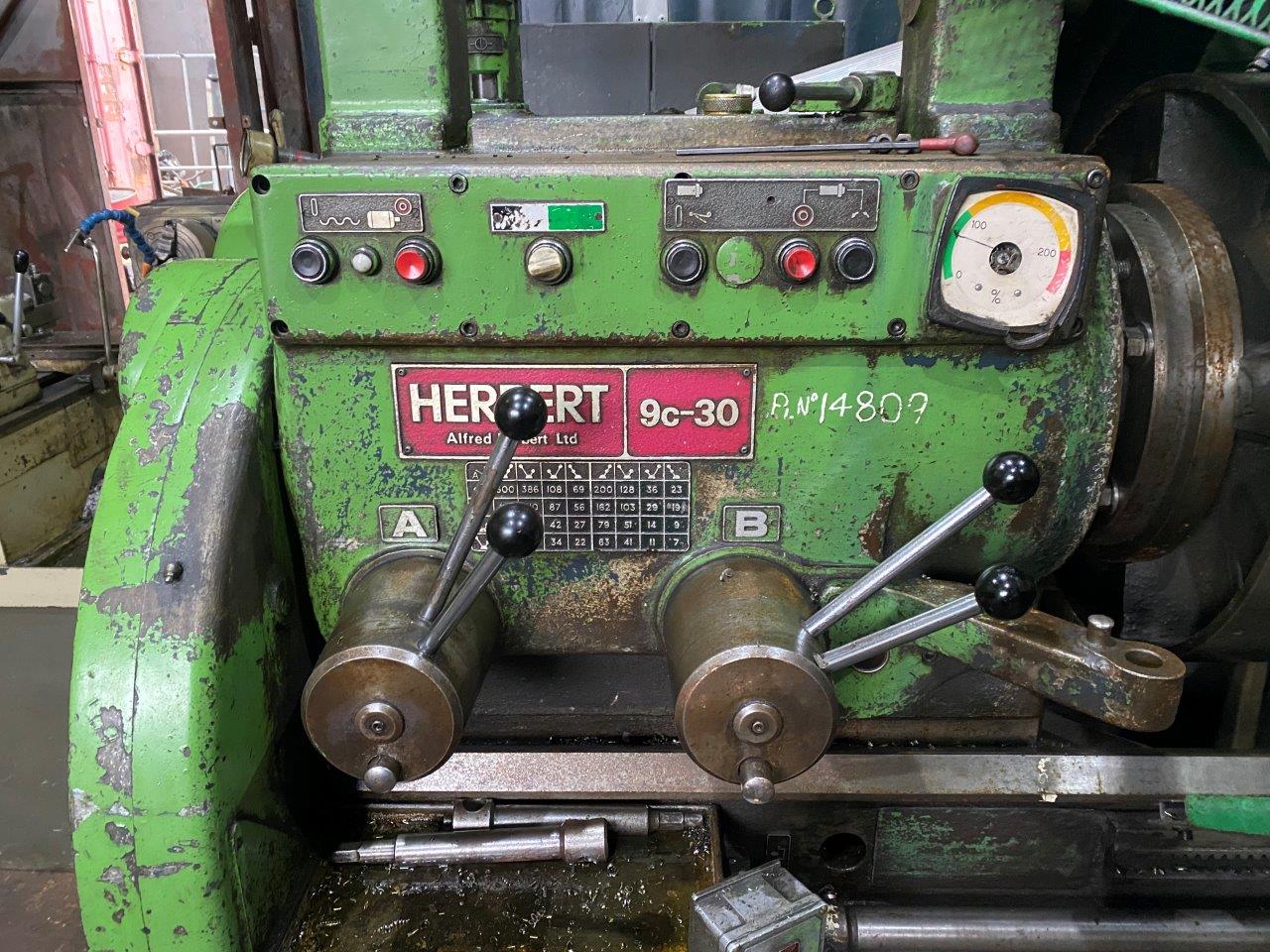 Lathes (CNC and Manual)/Herbert 9C-30 Long Bed Turret Lathe
