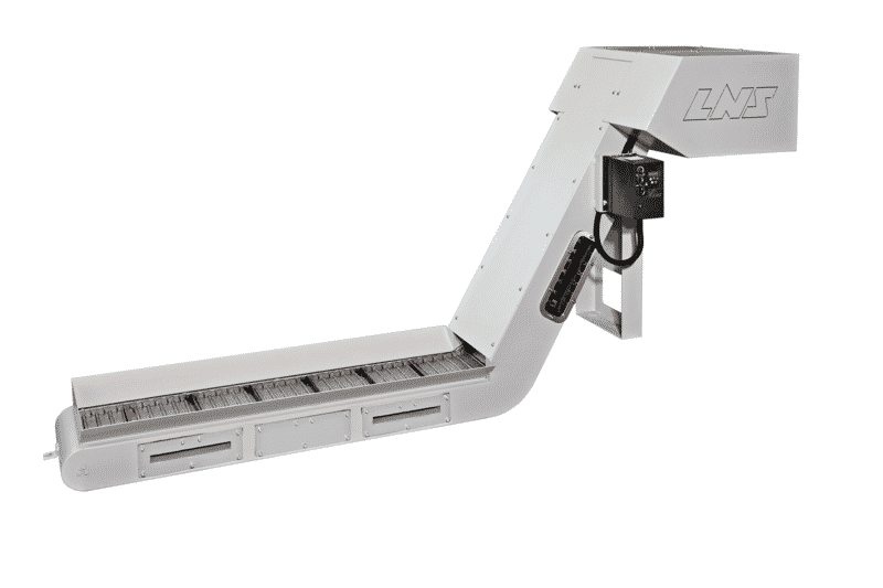 Swarf Conveyors/LNS MH500 Swarf Conveyor & Bin (1100HD)-1