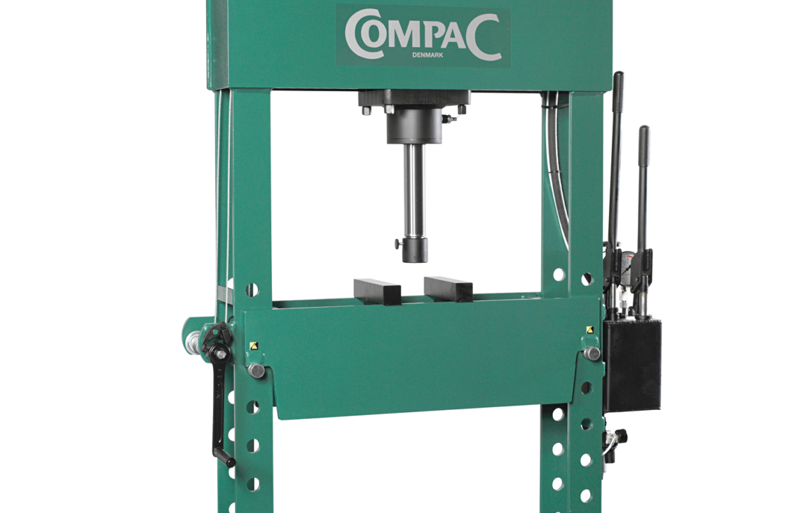 Hydraulic Presses/Compac HP50 Hand Operated 50 Tonne H Frame Hydraulic Workshop Press