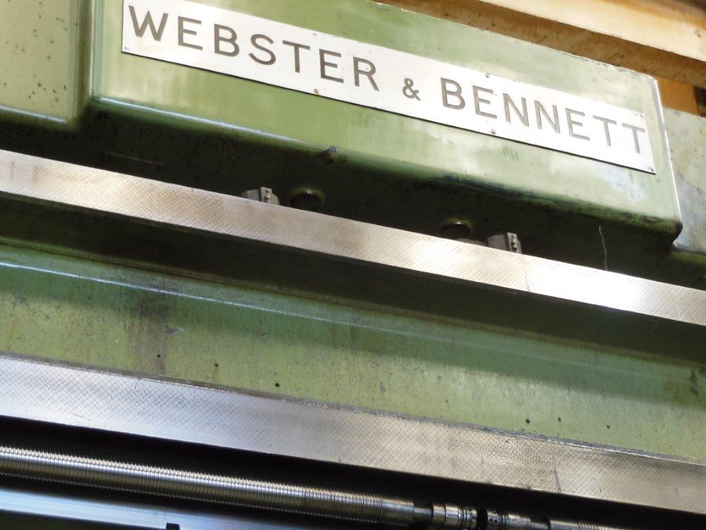 CNC Lathes/Webster & Bennett DCM 144â€³ CNC Vertical Borer