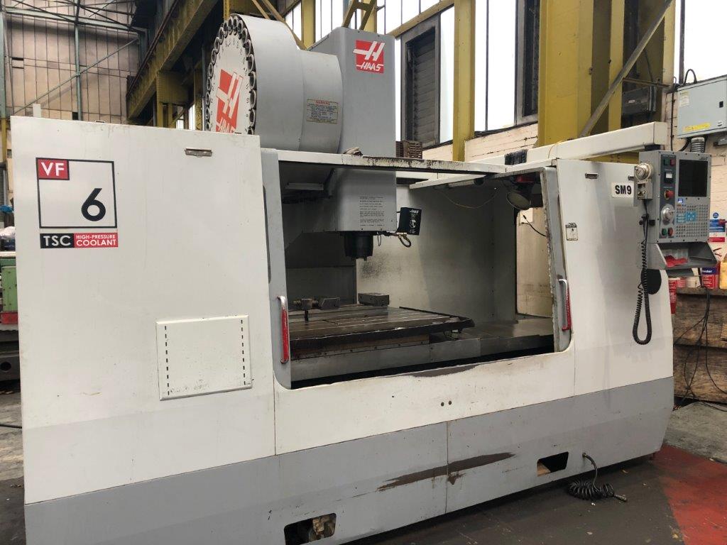 CNC Lathes/Haas VF6 Vertical Machining Centre BT50 (2002) Complete with 4th Axis