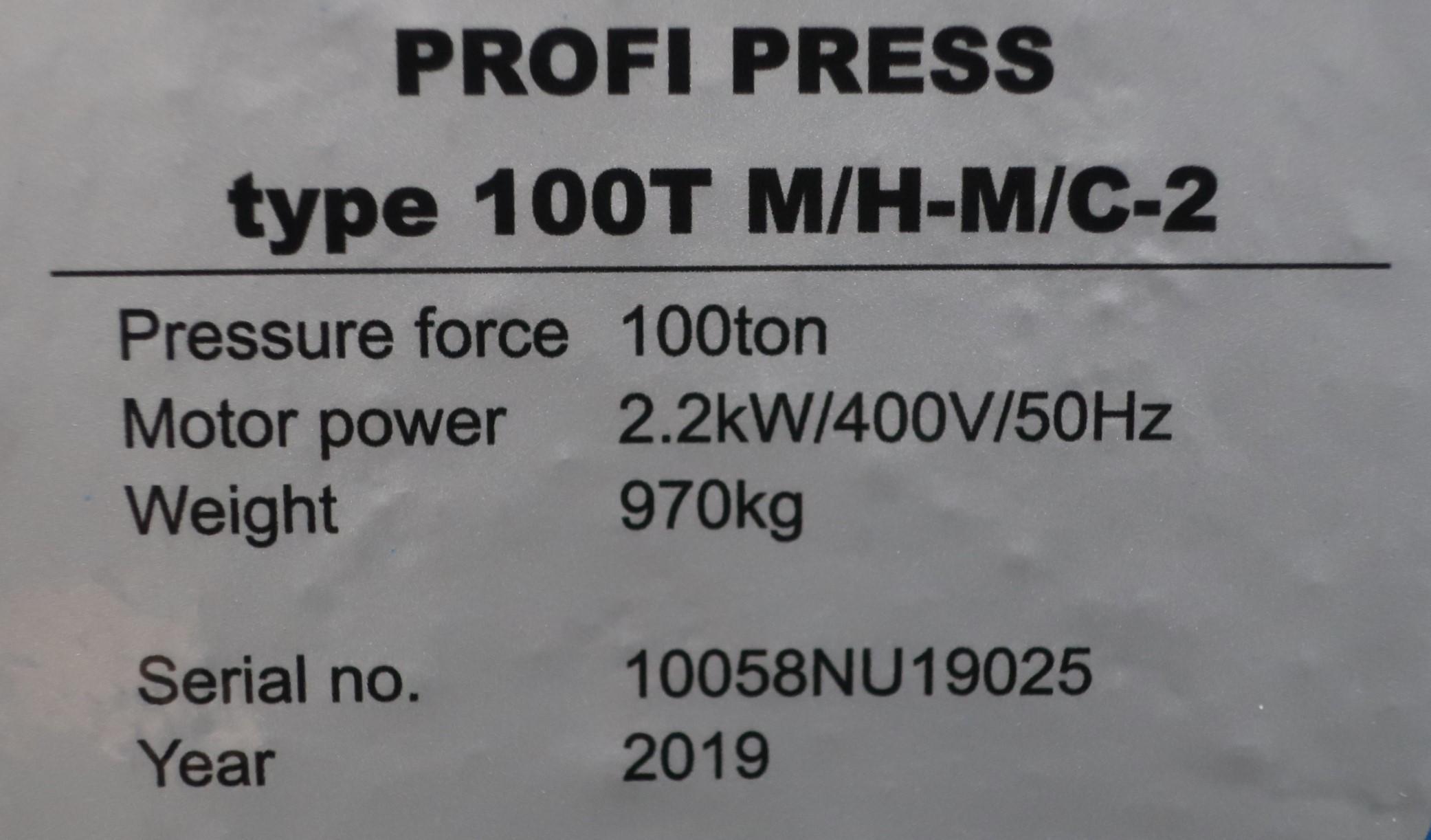 Presses (General)/Profi Press - 100T M/H-M/C 2