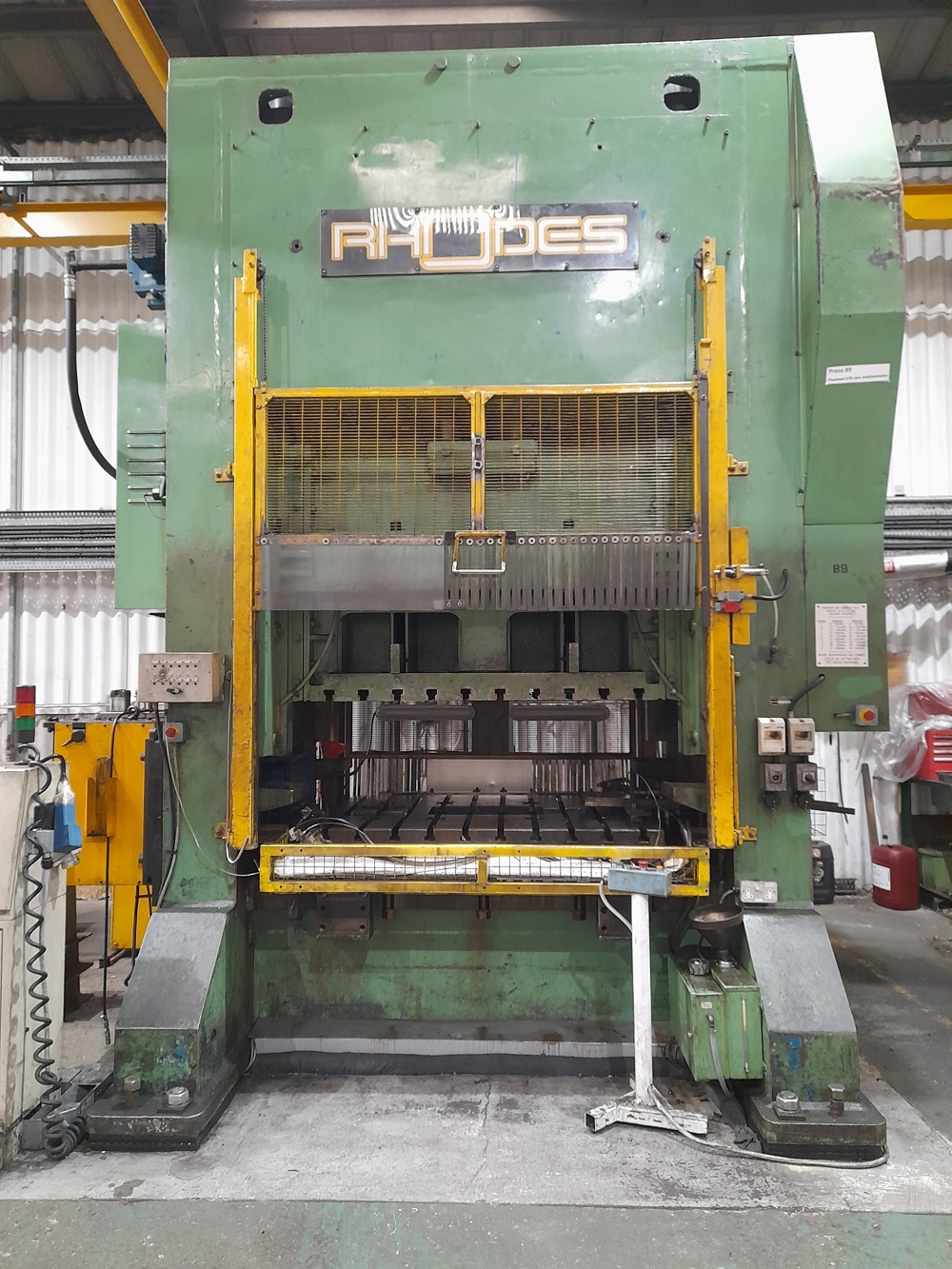 Press Brakes/RHODES Mechanical DS2-400 Ton Geared H Frame Press