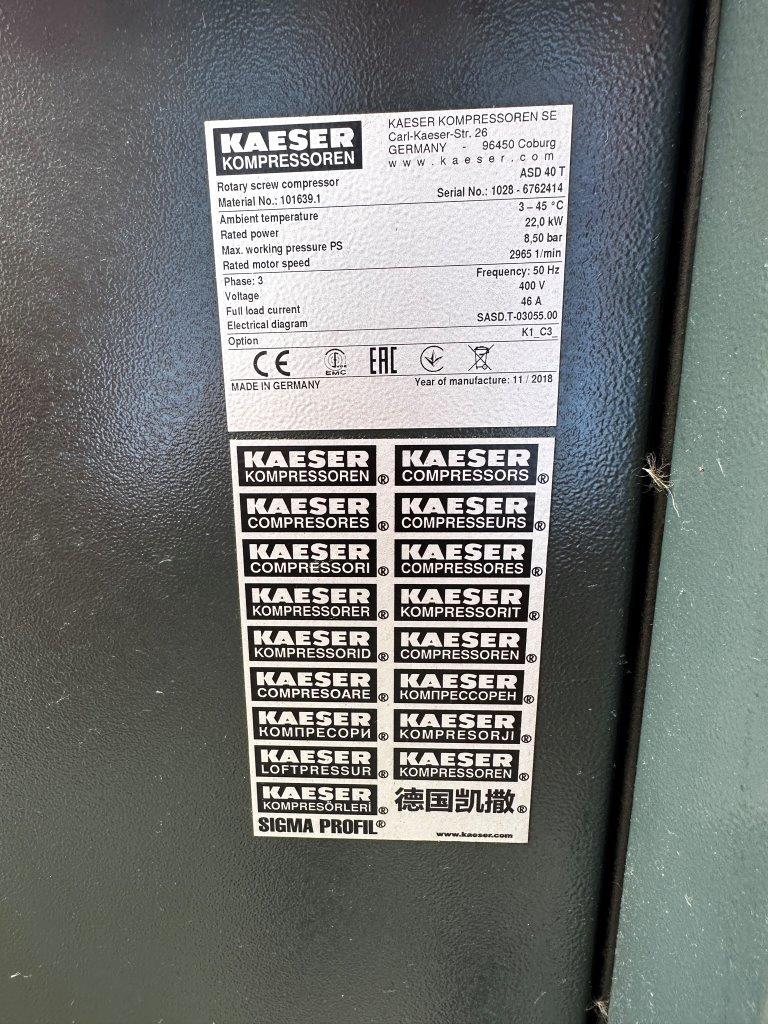 Compressors/HPC Kaeser ASD40T Aircentre Compressor (4266)
