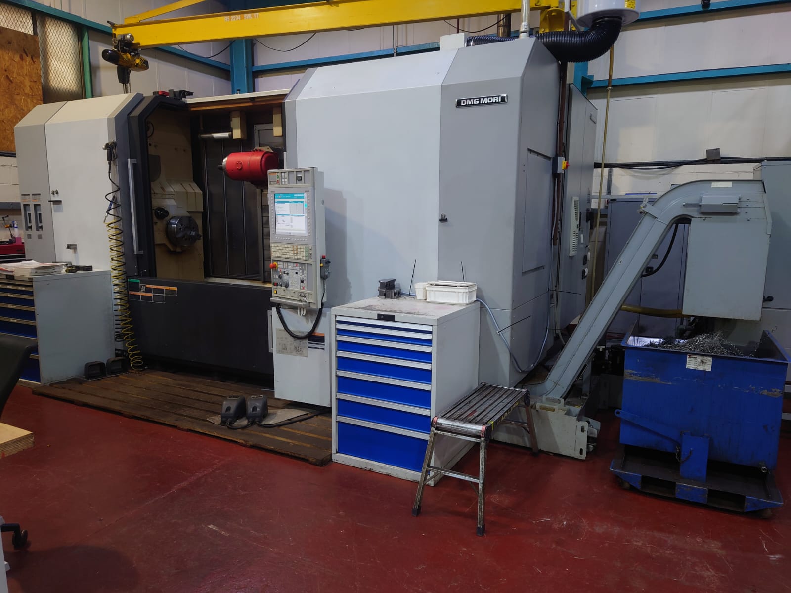 Lathes (CNC and Manual)/Used Mori Seiki NT4250DCG x 1,500 5 Axis Turn/Mill CNC Turning Centre (4405)