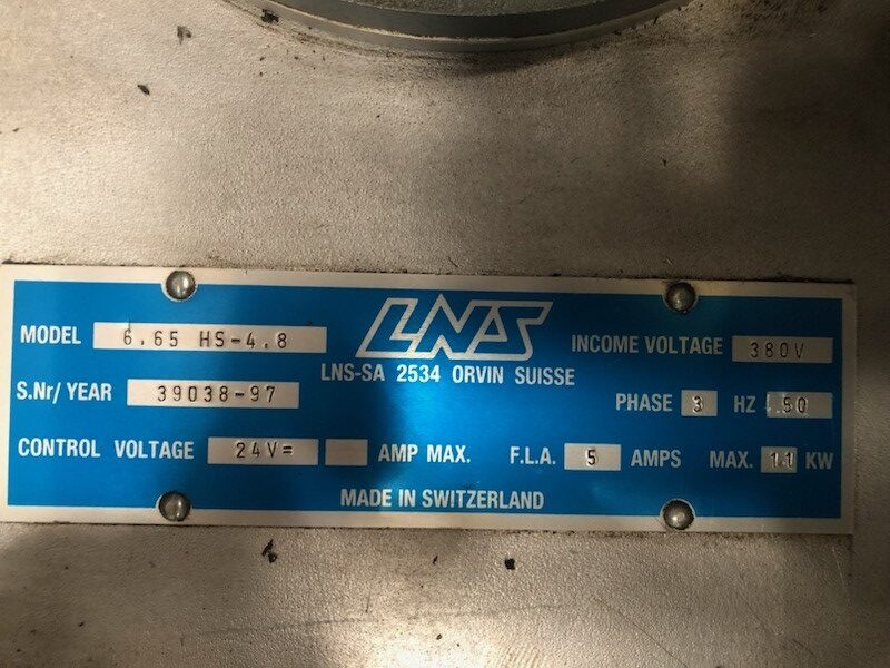 Barfeeds/LNS Hydrobar Type 6.65 HS 4.8 Hydraulic Bar Feed Unit
