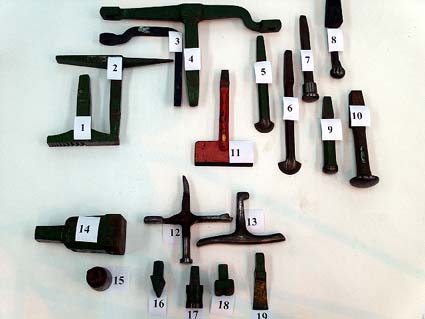 Metal Forming/Used Blacksmiths Tooling