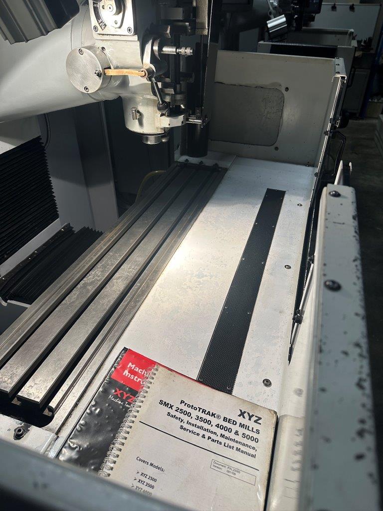 Bed Type Milling/Used XYZ ProtoTRAK SMX2500 CNC Bed Mill (4231)