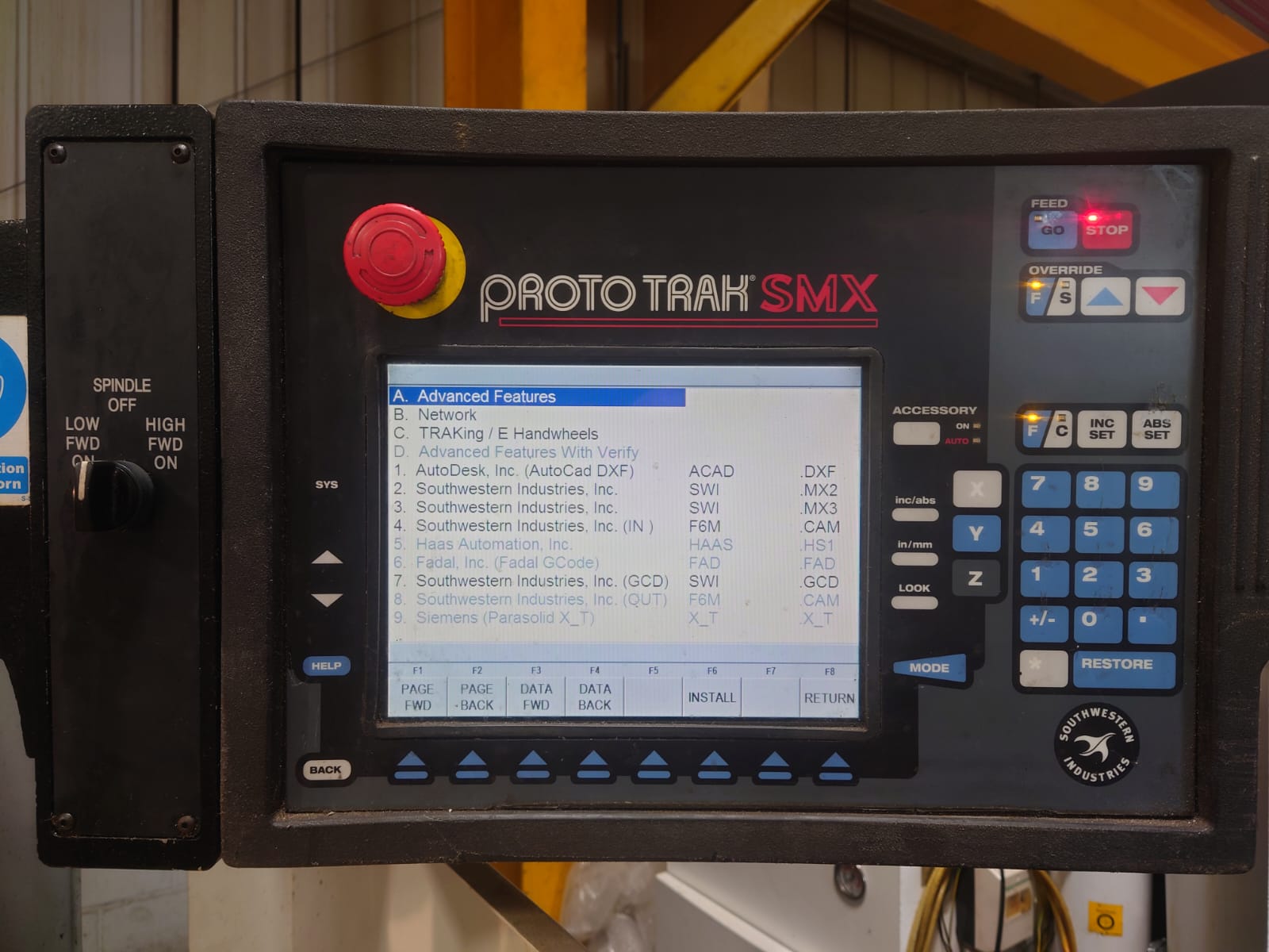 Bed Type Milling/Used XYZ ProtoTRAK SMX3500 Bed Mill (4400)