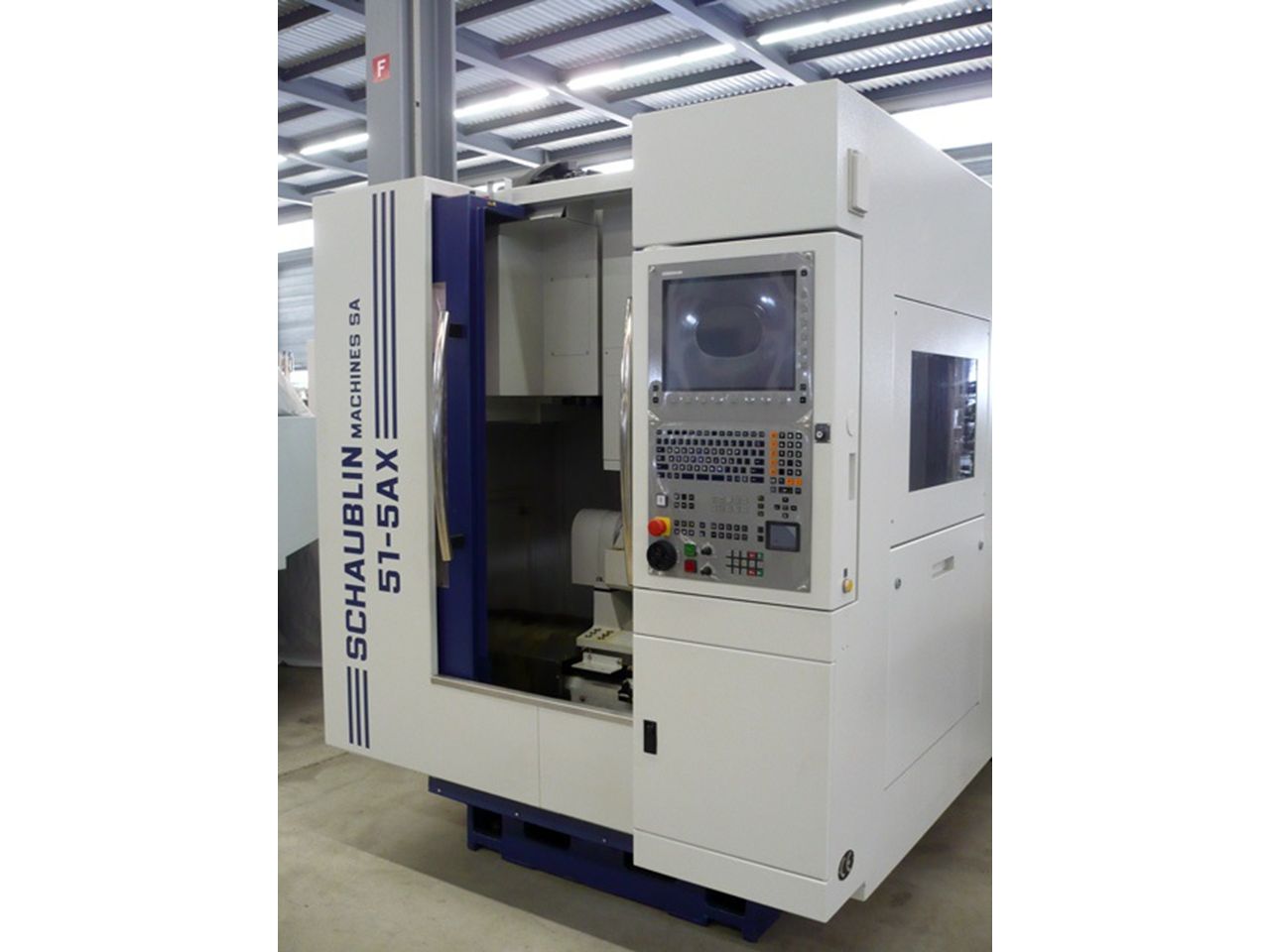 Vertical Machining Centres/VERTICAL MACHINING CENTER SCHAUBLIN TYPE 51-5AX CNC