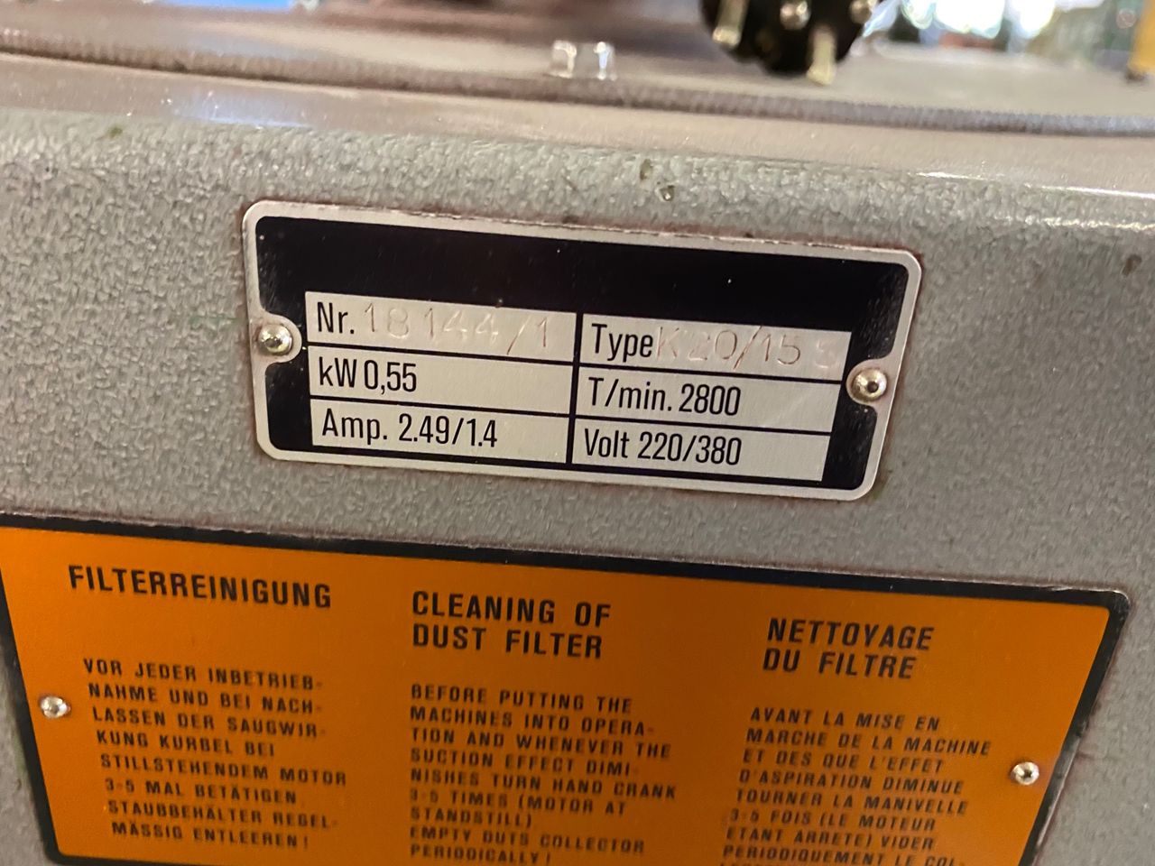 Polishing/Polisching machine BUMOTEC type S-TR