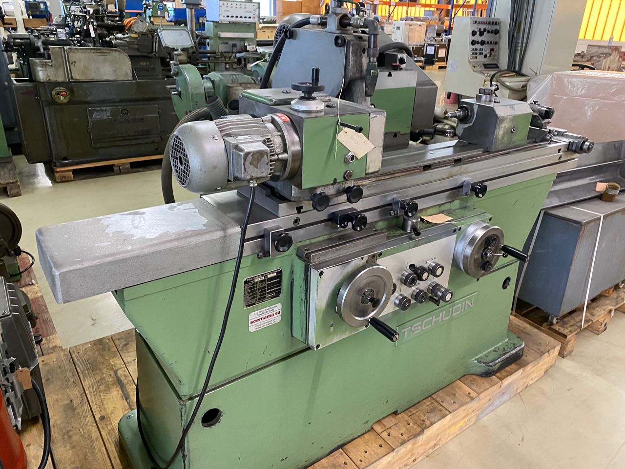 Cylindrical Grinders/TSCHUDIN HTG-610 CYLINDRICAL GRINDING MACHINE