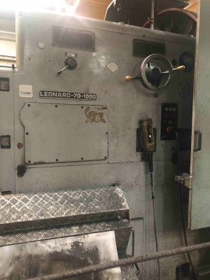 CNC Lathes/SAFOP LEONARD 70-1000 THREE SLIDES BED CNC LATHE