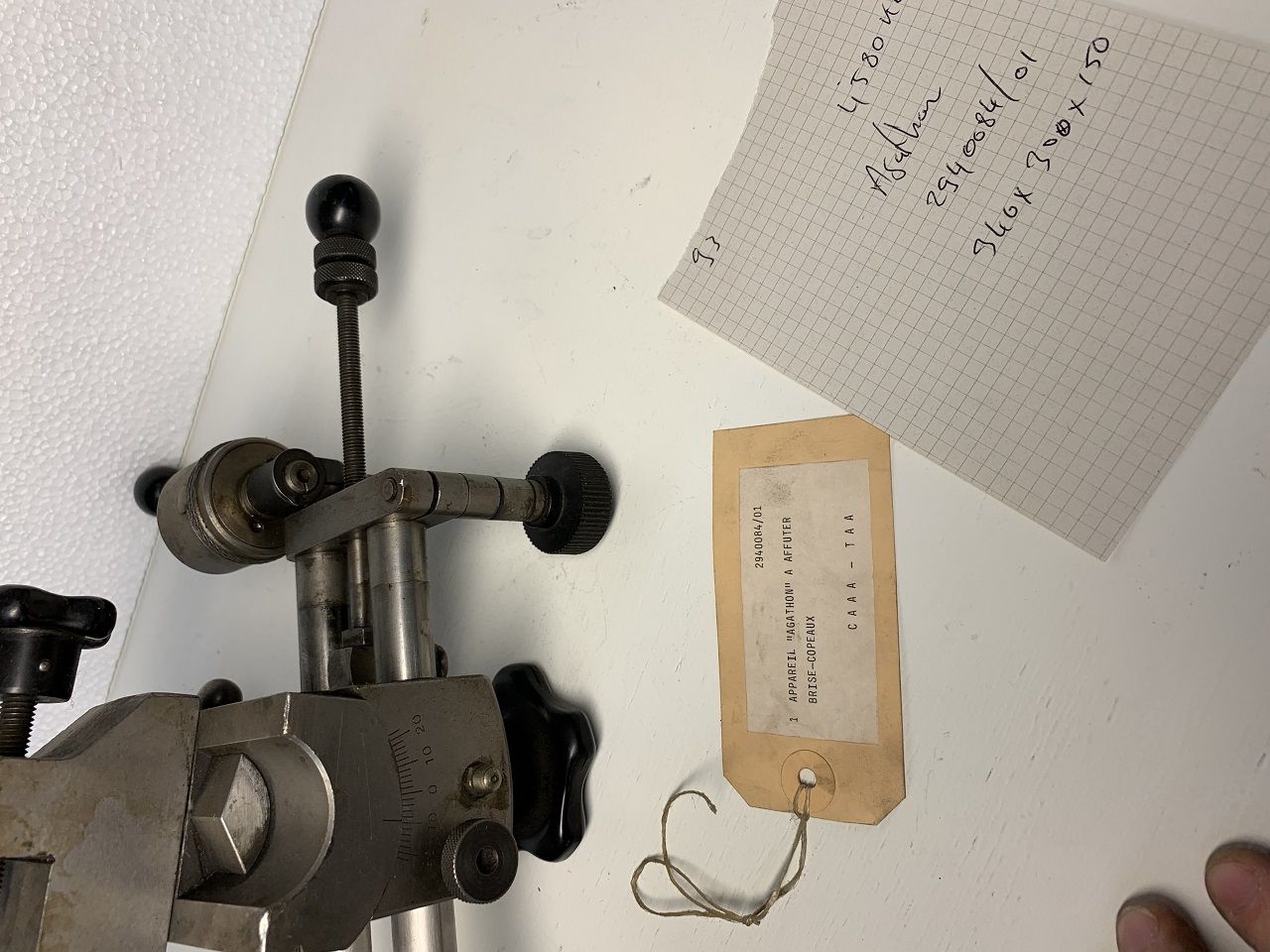 Grinding Accessories/AGATHON W-20 TOOL GRINDING ATTACHMENT