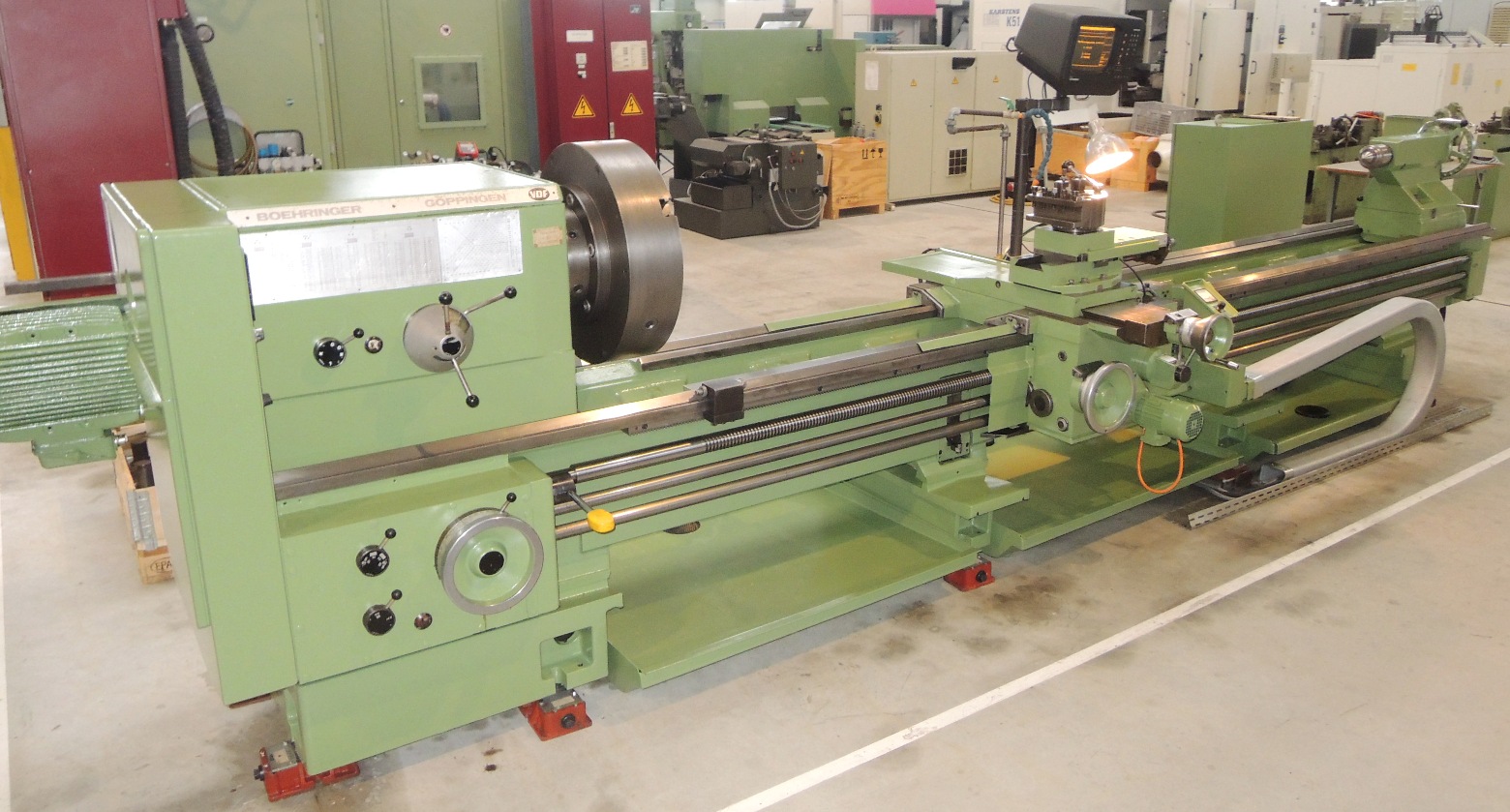 Lathes (CNC and Manual)/VDF BOEHRINGER V 800 x 4000
