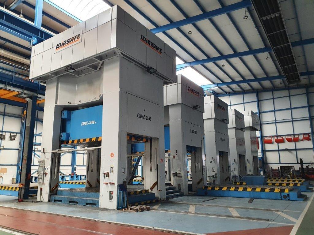 Hydraulic Presses/LoireSafe model EDIMC 2000-600-250/50-25/27-17 double sided hydraulic press