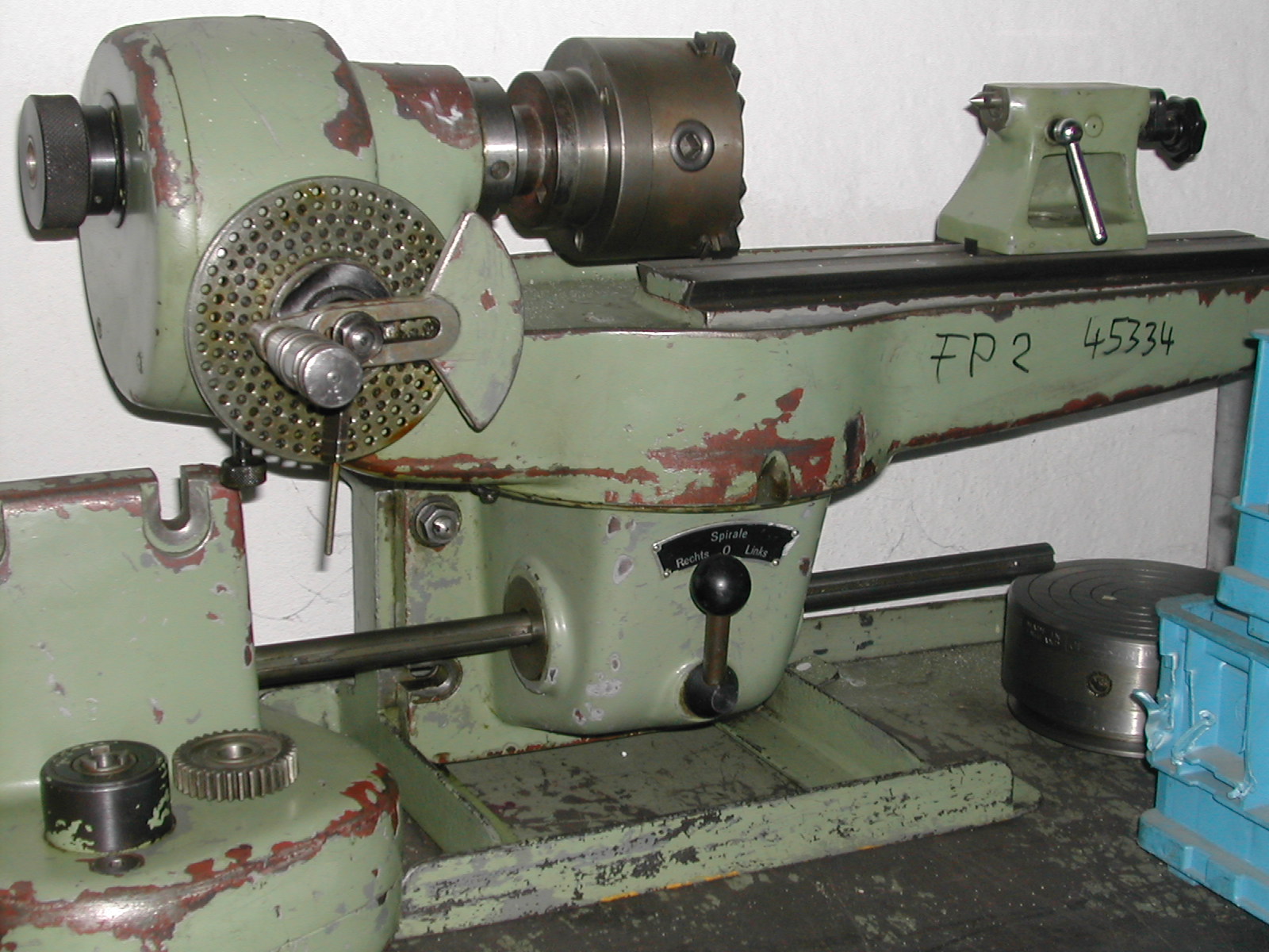 Milling Accessories/DECKEL Spiralfräseinrichtung FVSp