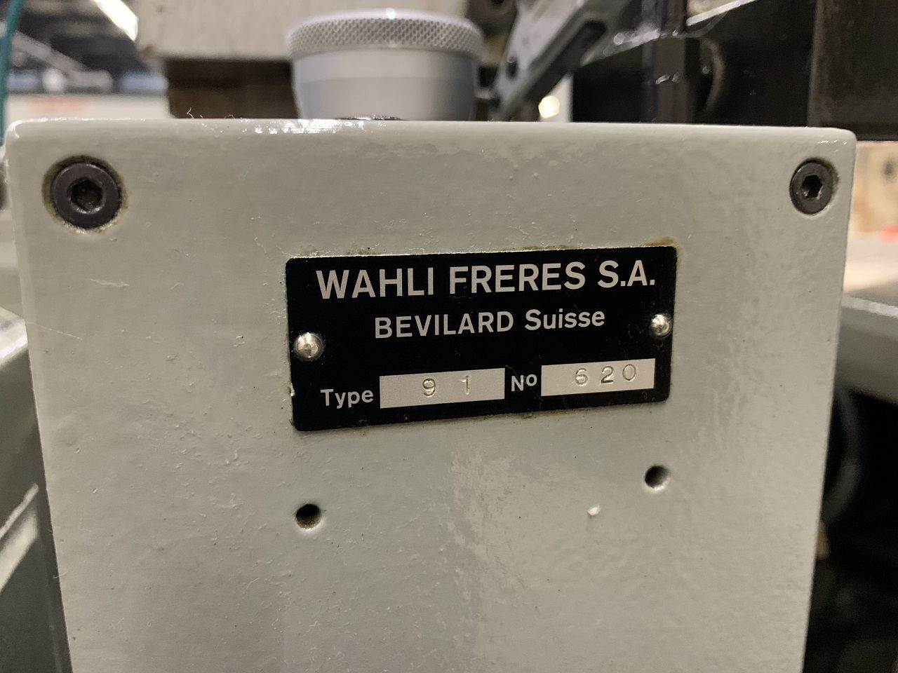 Miscellaneous/HOBBING MACHINE WAHLI TYPE W-91