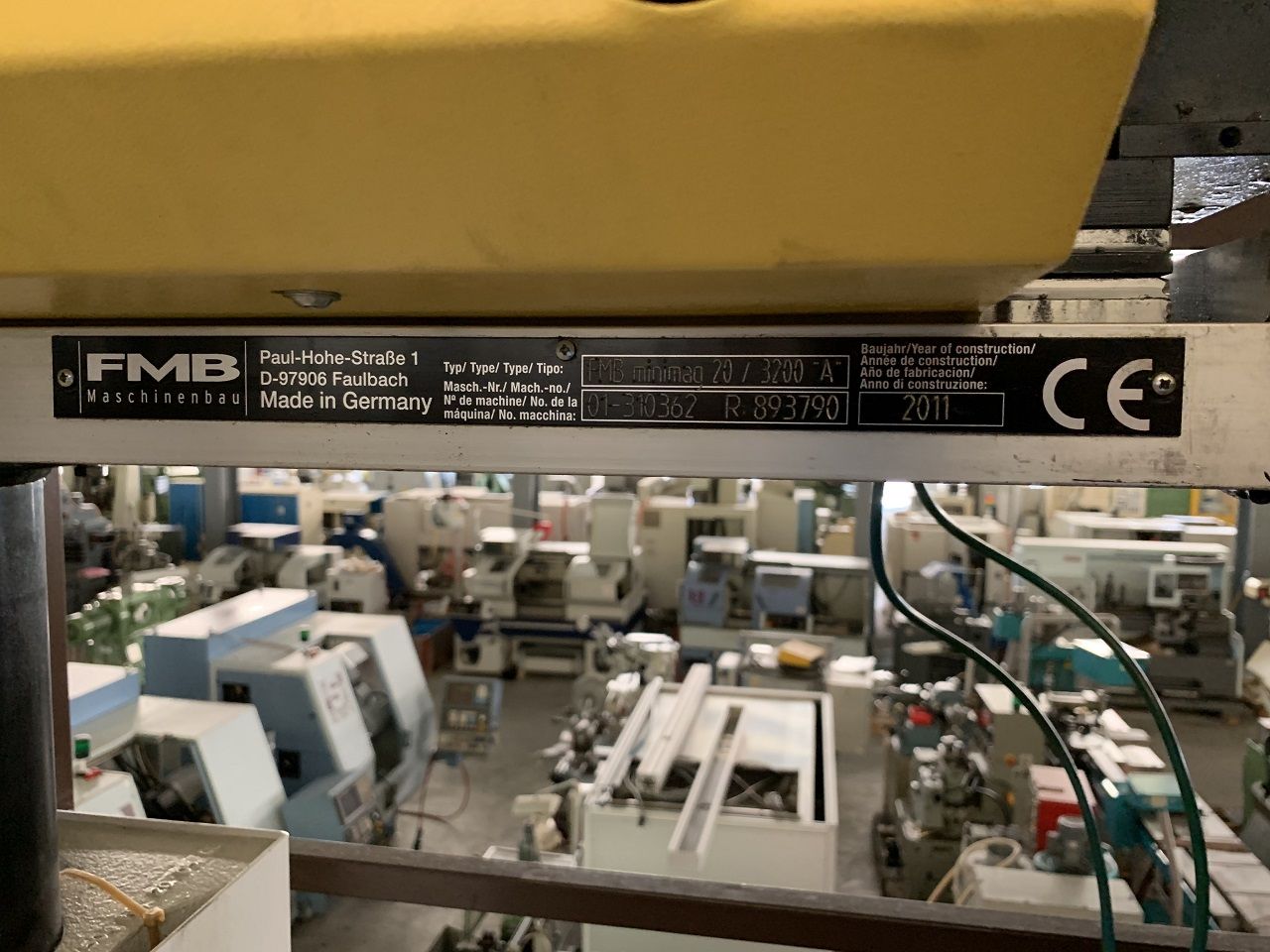 Lathes (CNC and Manual)/BAR LOADER FMB TYPE MINIMAG 20