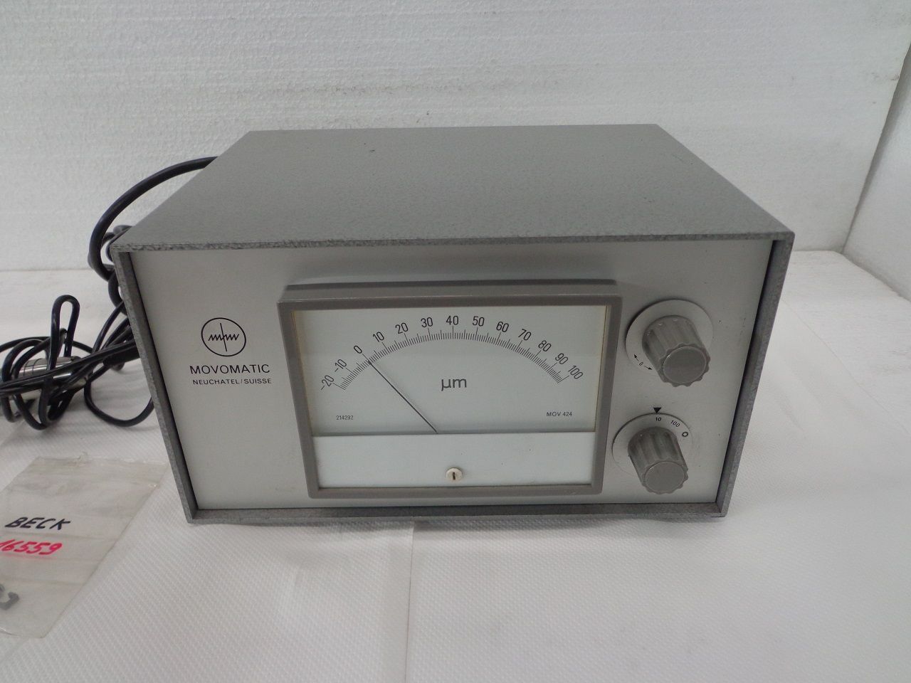 Spares & Accessories/MESURING INSTRUMENT NOVOMATIC TYPE ELC 400