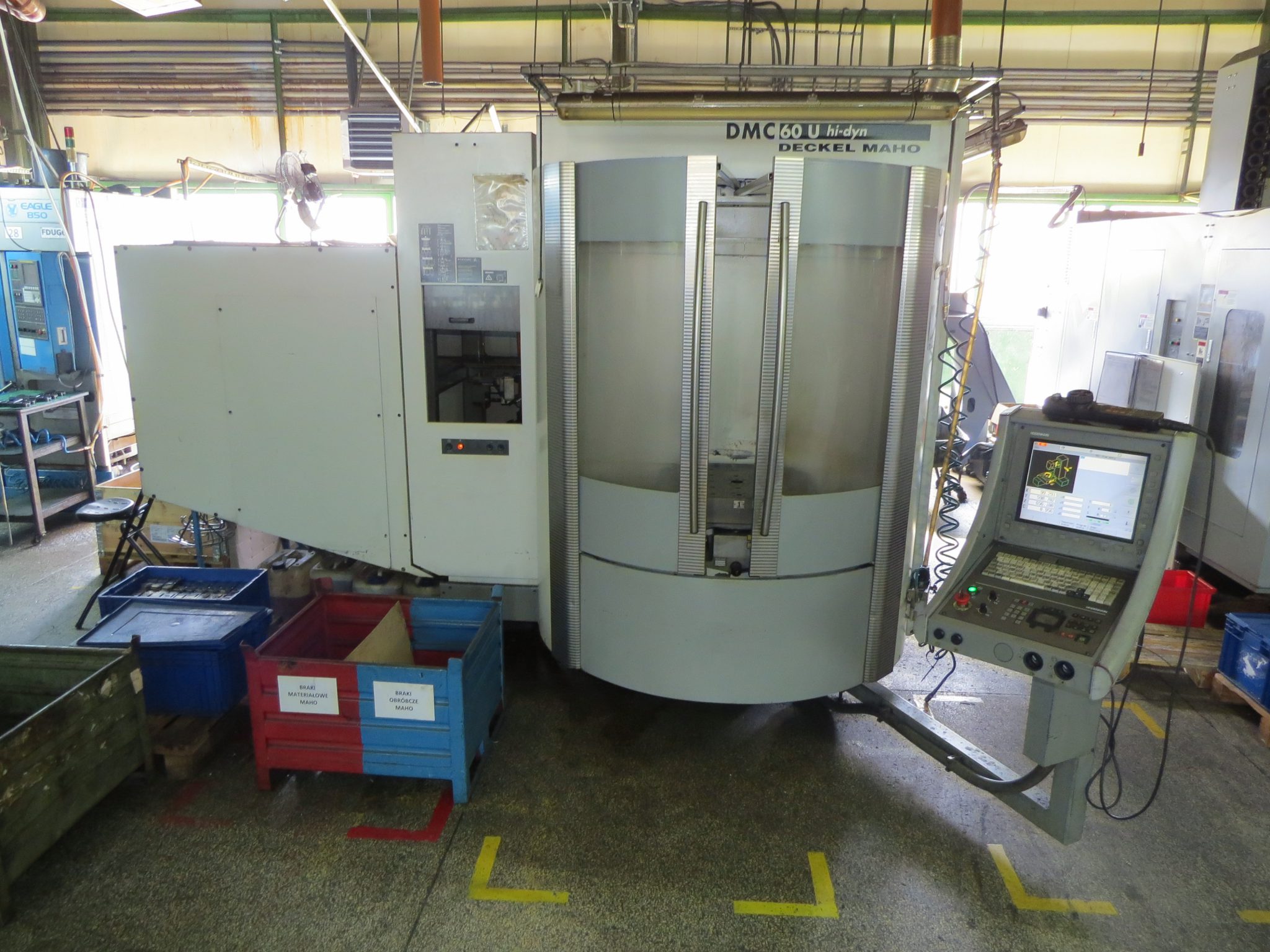 Machining Centres (General)/DECKEL MAHO DMC 60 U hi-dyn, 2-pallet, head universal
