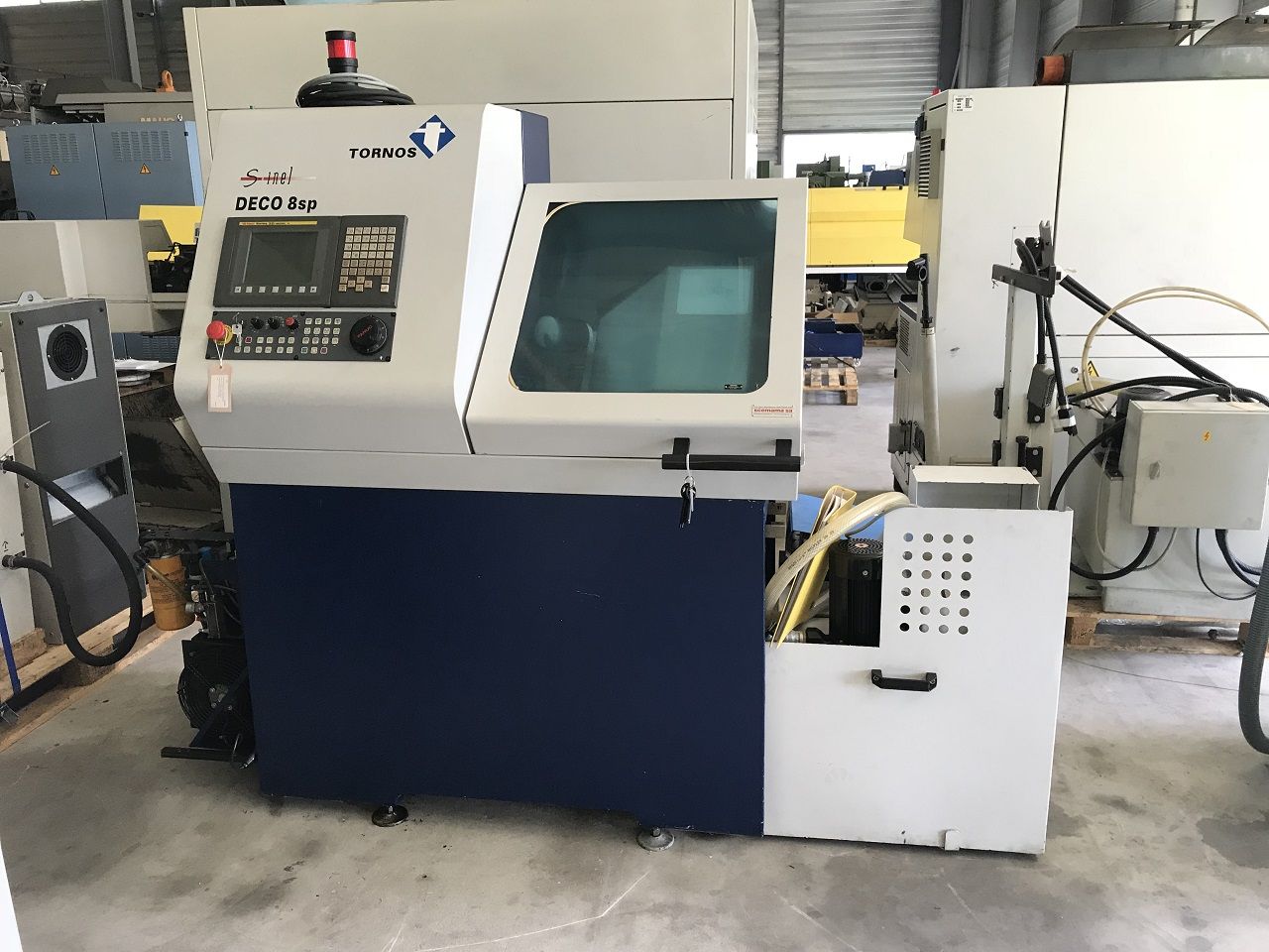 CNC Lathes/CNC AUTOMATIC LATHE TORNOS DECO 8SP