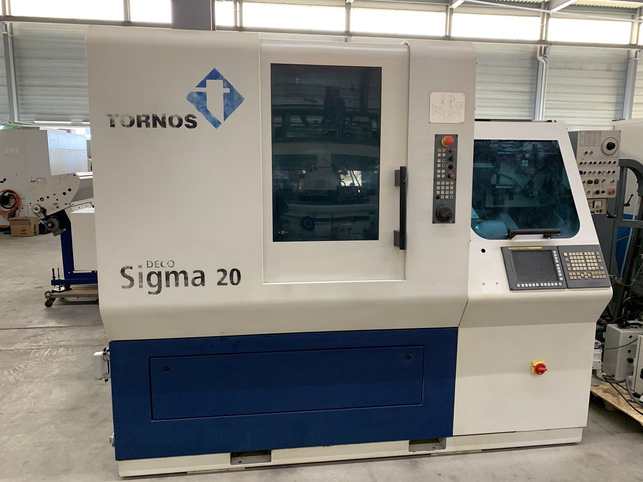 CNC Lathes/CNC AUTOMATIC LATHE TORNOS DECO SIGMA 20