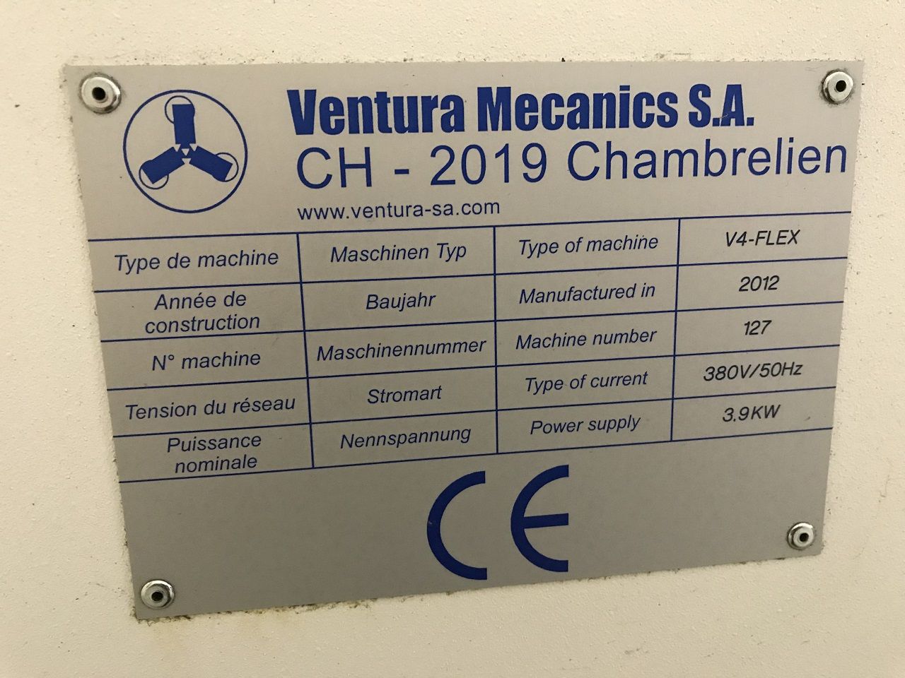 Lathes (CNC and Manual)/AUTOMATIC TURNING LATHE ESCO-VENTURA TYPE D4-FLEXCAM V4