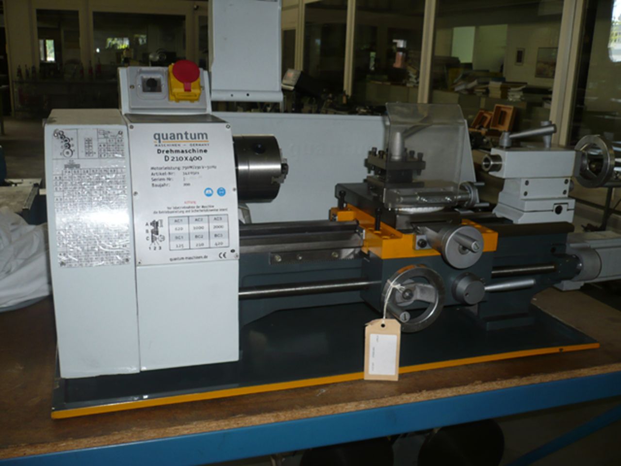 CNC Lathes/CNC LATHE QUANTUM TYPE D210X400