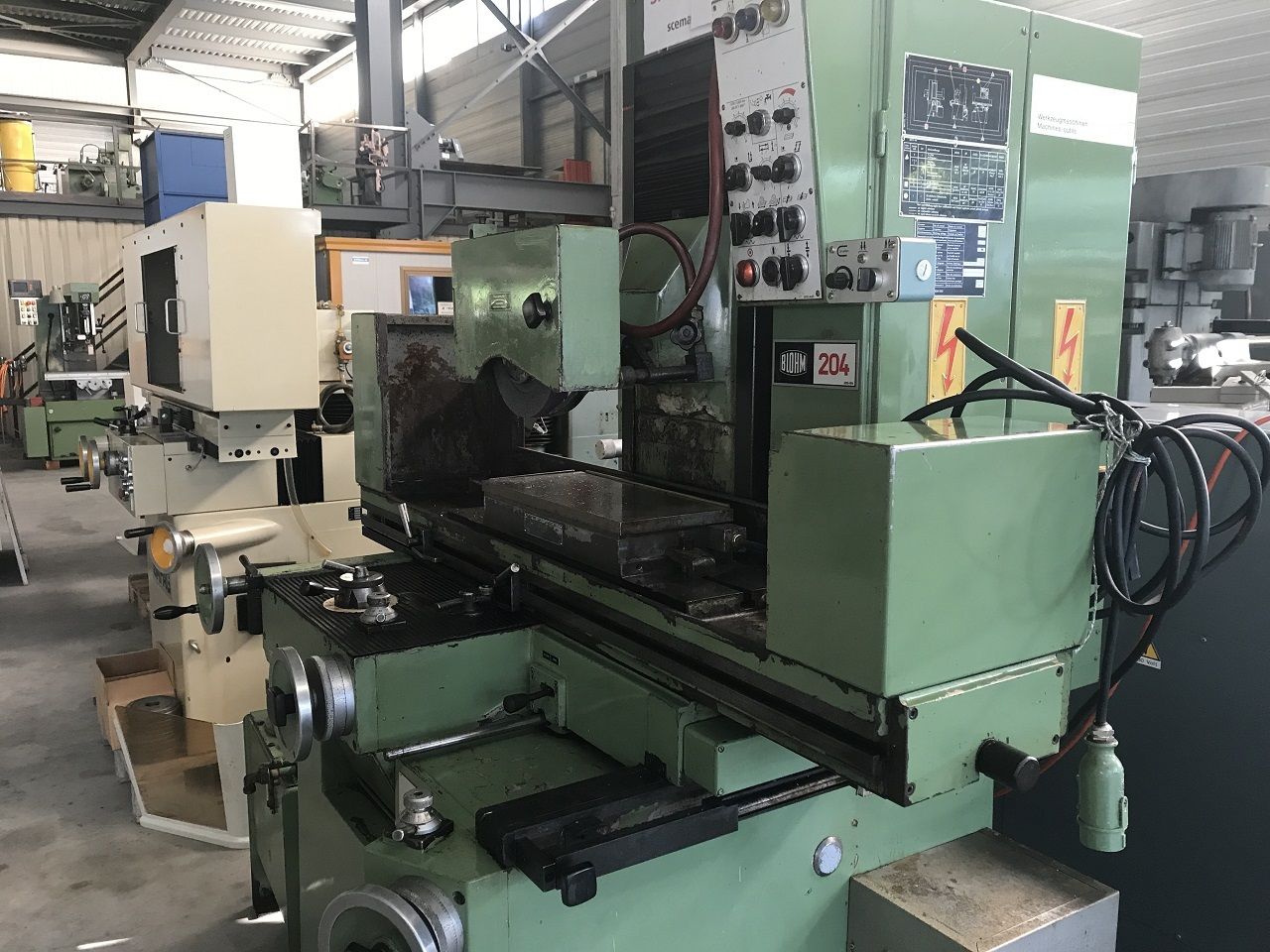 Surface Grinders/SURFACE GRINDING MACHINE BLOHM TYPE 204 A