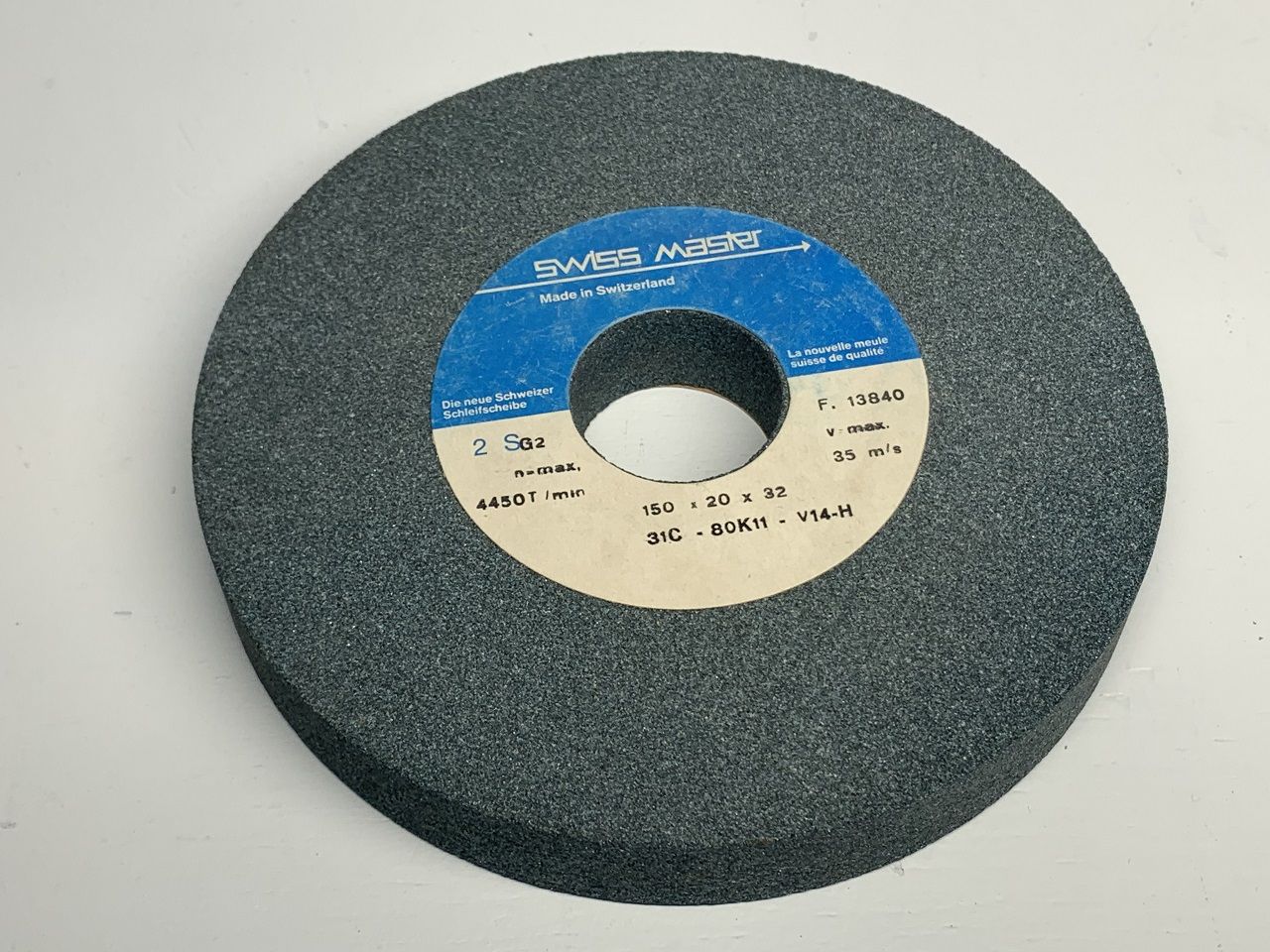 Spares & Accessories/GRINDING WHEEL SWISS MASTER Ø 150X20X32