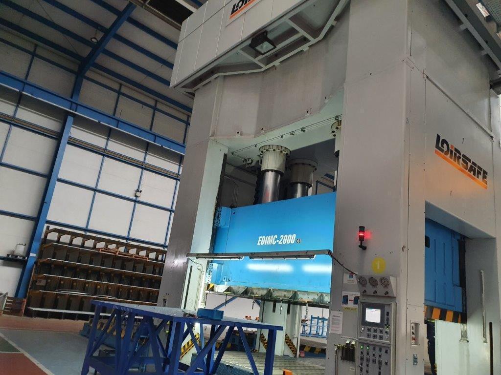 Hydraulic Presses/LoireSafe model EDIMC 2000-600-250/50-25/27-17 double sided hydraulic press