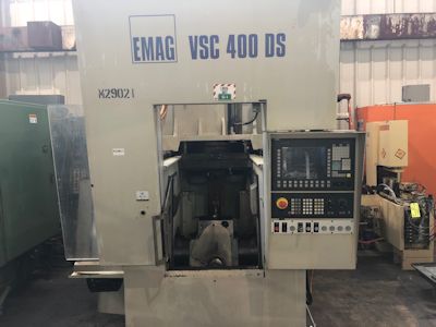 Vertical Grinders/  MODEL VSC 400DS EMAG CNC VERTICAL HARD TURNING GRINDING CENTER, 2007 