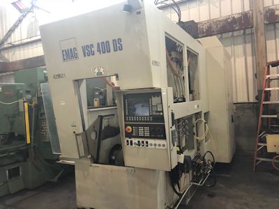 Vertical Grinders/  MODEL VSC 400DS EMAG CNC VERTICAL HARD TURNING GRINDING CENTER, 2007 