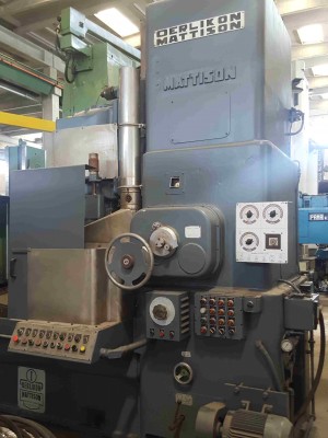 Vertical Grinders/OERLIKON-MATTISON ROTARY 48â? ROTARY TABLE VERTICAL SPINDLE GRINDER
