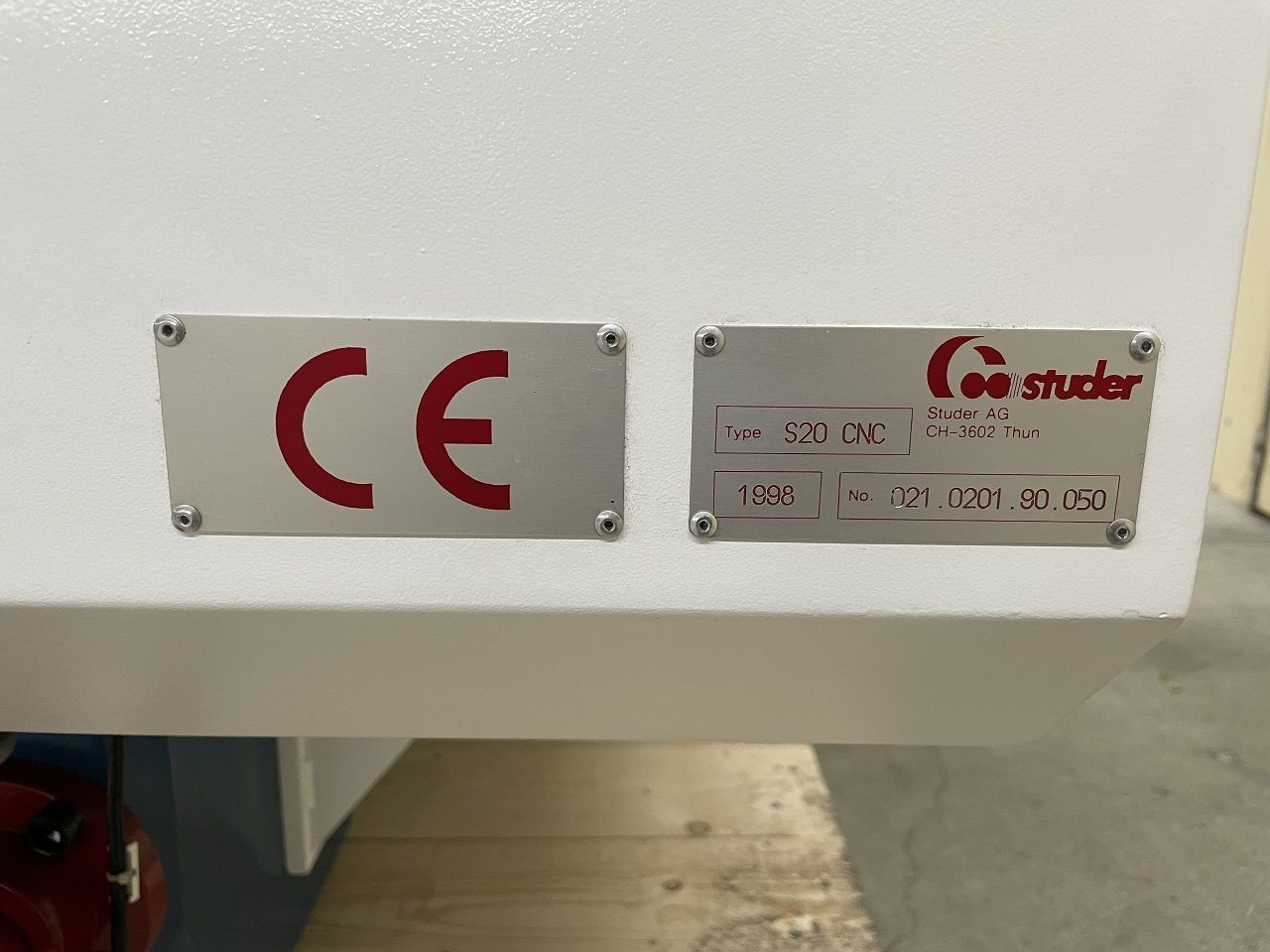 Cylindrical Grinders/STUDER S-20 CNC
