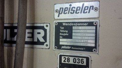 Miscellaneous/PEISELER AWE 650 CNC DIVIDING UNIT