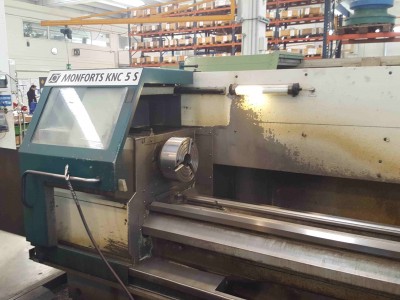 Lathes (CNC and Manual)/MONFORTS KNC 5 S CNC LATHE 