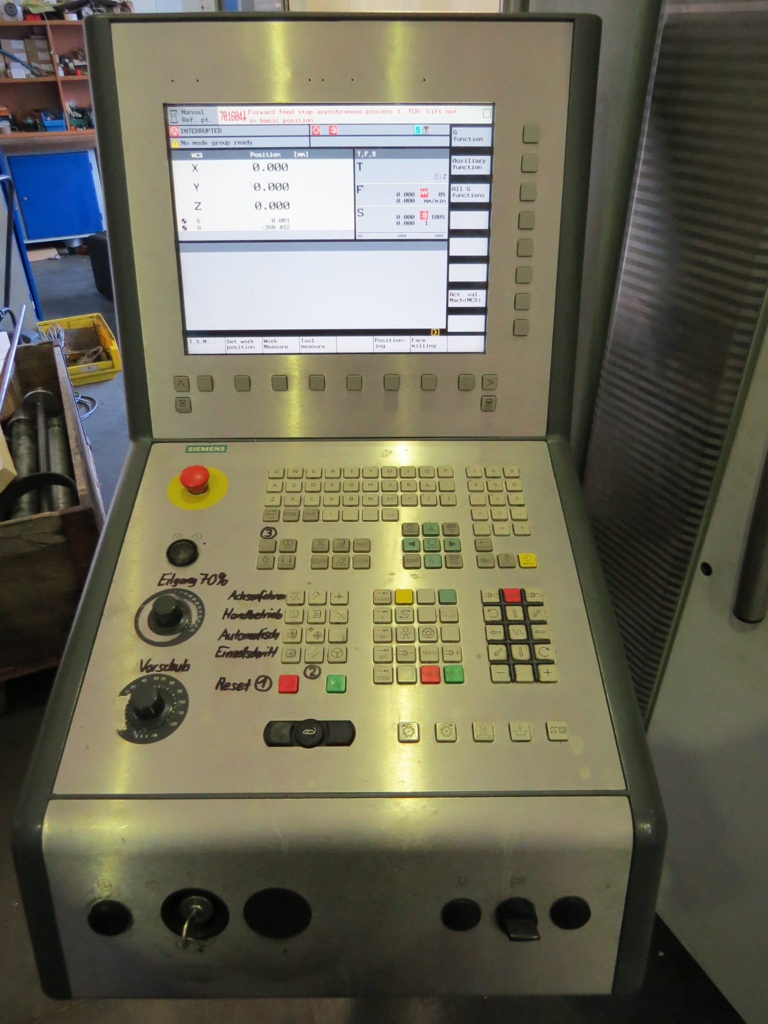 Machining Centres (General)/DECKEL MAHO DMC 60 S, 6-sided machining, bar feeder