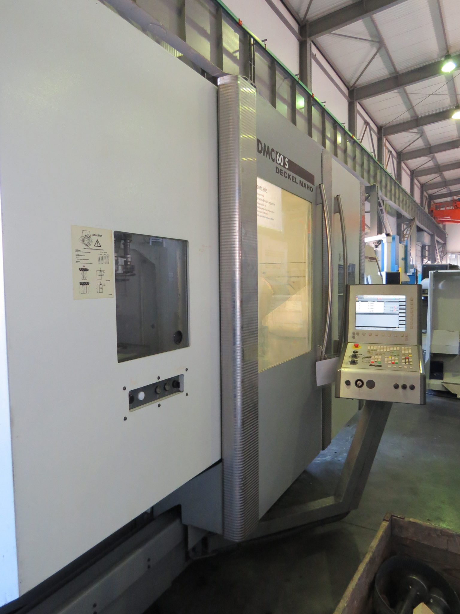 Machining Centres (General)/DECKEL MAHO DMC 60 S, 6-sided machining, bar feeder
