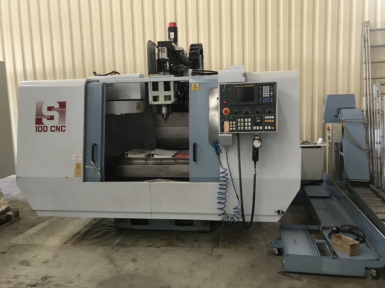 Vertical Machining Centres/VERTICAL MACHINING CENTER SCHAUBLIN TYPE 100-CNC