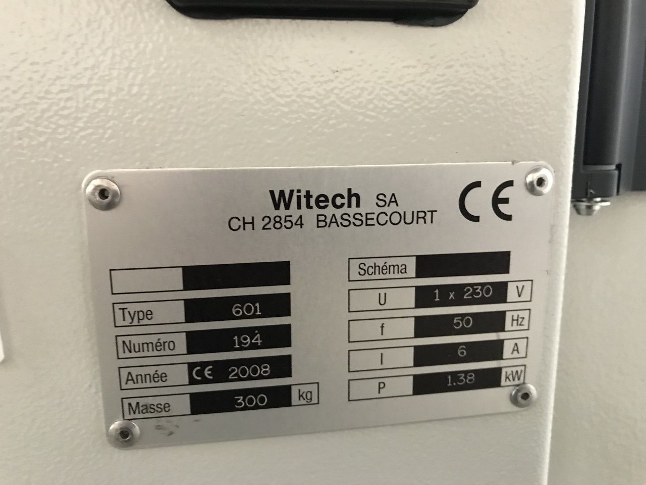 Machining Centres (General)/ENGRAVING CENTER WITECH TYPE 601