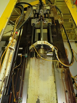Broaching/  MODEL VTUP-1554-S 15 TON OHIO VERTICAL TABLE UP BROACH 