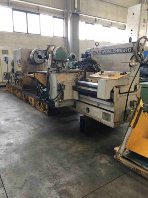 Facing Lathes/VDF WOHLENBERG U 1070 S CNC MOVING HEAD FACING LATHE